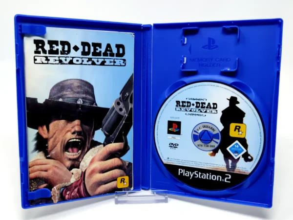 Interior del juego Red Dead Revolver (ESP) (Rebajado) para PlayStation 2 con disco y manual