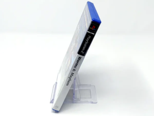 Lateral de la caja de Worms 4: Mayhem (ESP) para PlayStation 2