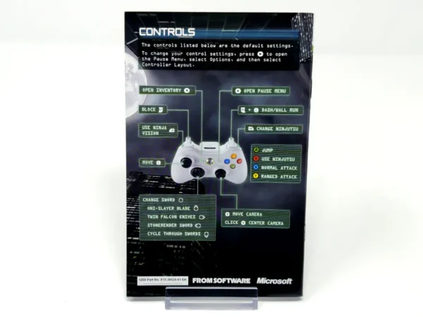 Ninja Blade (UK) (Manual) para XBOX 360, edición PAL UK, de segunda mano