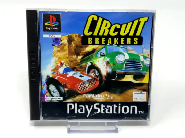 Portada de Circuit Breakers (ESP) para PlayStation, edición PAL España, de segunda mano