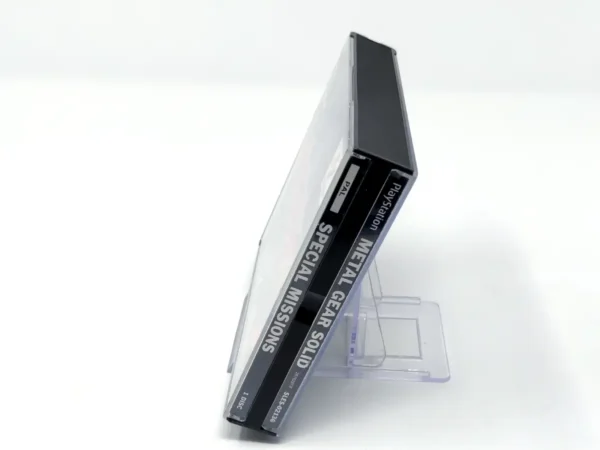 Lateral de la caja de Metal Gear Solid: Special Missions (ESP) (Rebajado) para PlayStation