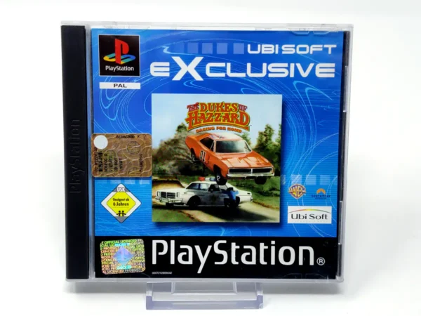 Portada de The Dukes of Hazzard: Racing for Home (ESP) (UE) para PlayStation, edición PAL España, de segunda mano