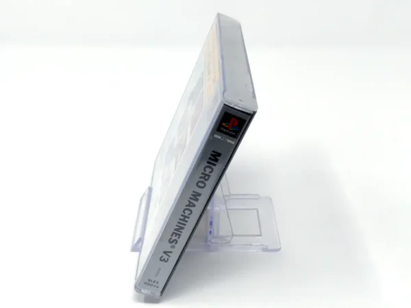 Interior del juego Micro Machines V3 (ESP) (Platinum) para PlayStation con disco y manual