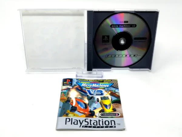 Detalle de Micro Machines V3 (ESP) (Platinum) para PlayStation