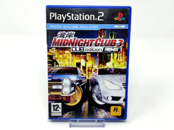 Portada de Midnight Club 3: DUB Edition Remix (ESP) (Rebajado) para PlayStation 2, edición PAL España, de segunda mano