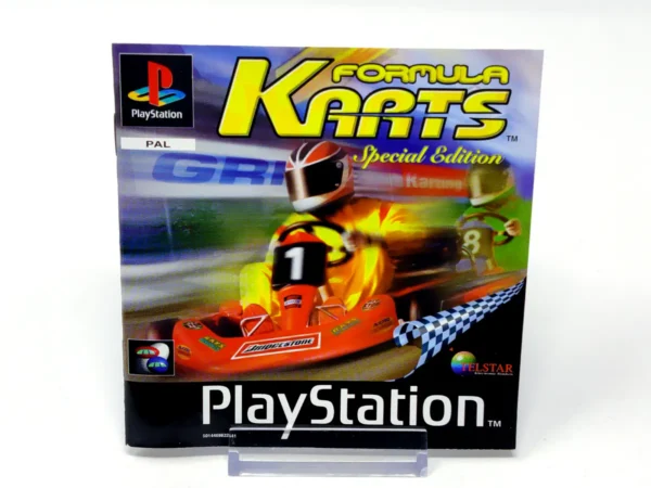 Lateral de la caja de Formula Karts (Special Edition) (ESP) para PlayStation