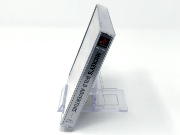 Lateral de la caja de Mickey's Wild Adventure (ESP) (Platinum) para PlayStation