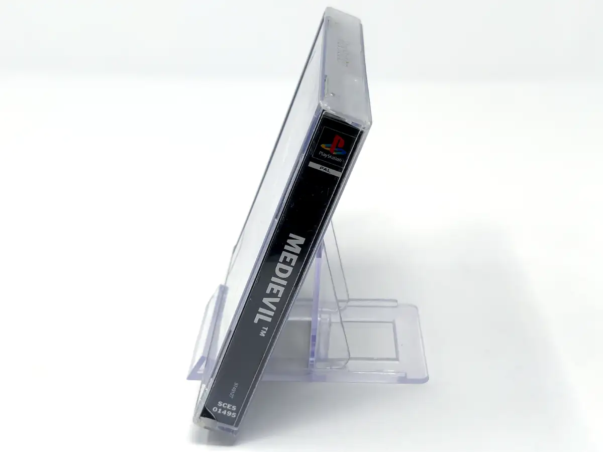 Lateral de la caja de MediEvil (ESP) (Rebajado) para PlayStation