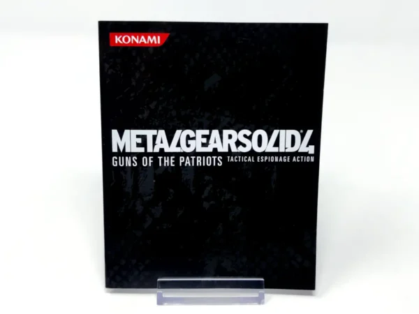 Otro detalle del juego Metal Gear Solid 4: Guns of the Patriots (ESP) (Cubre Cartón) para PlayStation 3 (imagen 9)