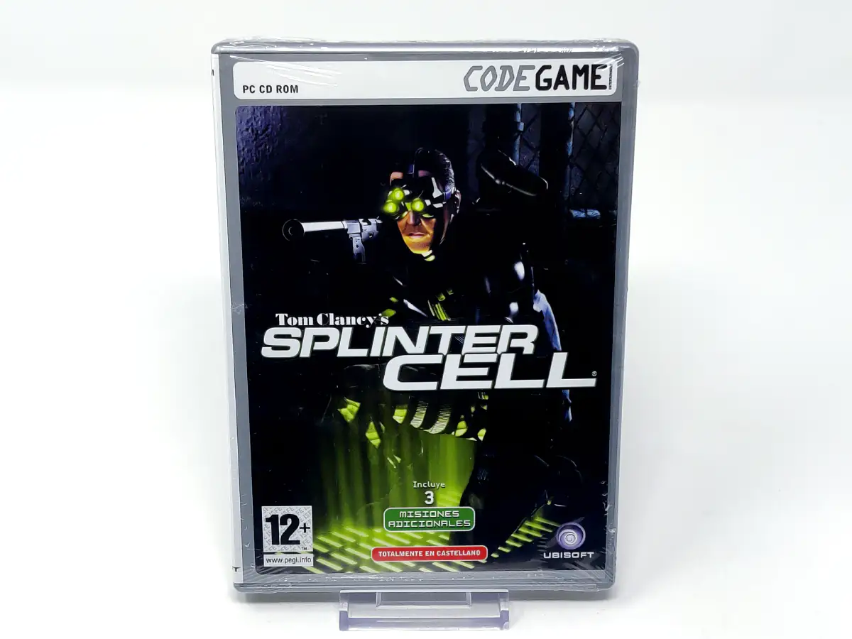 Portada de Tom Clancy's Splinter Cell (ESP) (Precintado) para PC, edición PAL España, de segunda mano