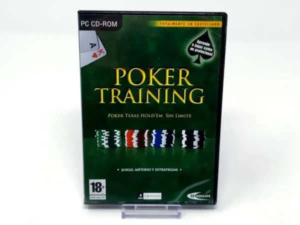 Portada de Poker Training (ESP) para PC, edición PAL España, de segunda mano