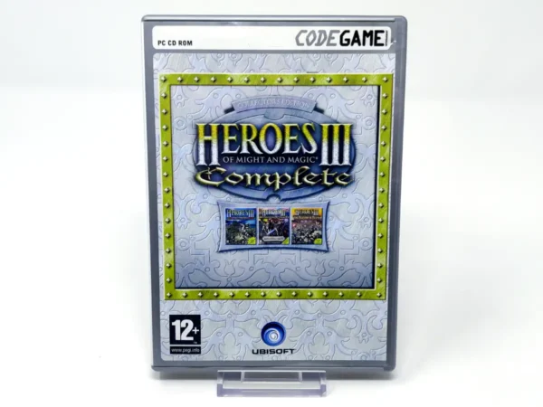 Portada de Heroes of Might and Magic 3: Complete (ESP) para PC, edición PAL España, de segunda mano