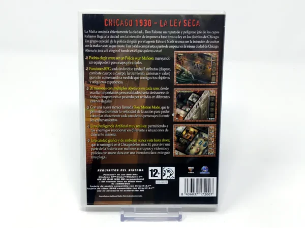 Parte trasera de Chicago 1930 (ESP) para PC, edición PAL España