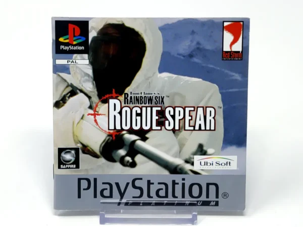 Tom Clancy's Rainbow Six: Rogue Spear (ESP) (Platinum) (Manual) para PlayStation, edición PAL España, de segunda mano
