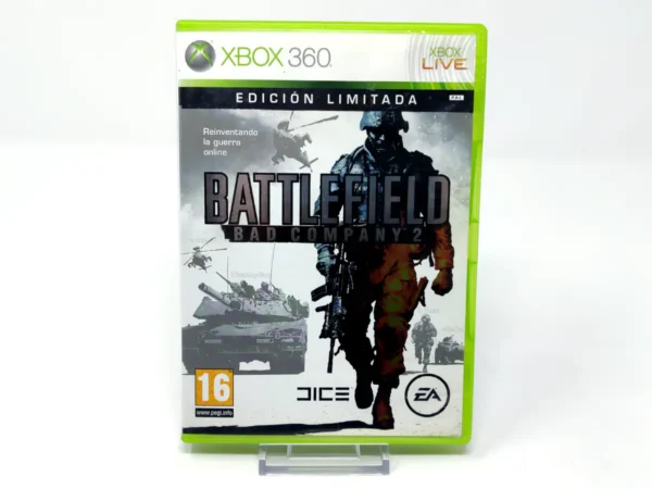 Portada de Battlefield: Bad Company 2 (Edición Limitada) (ESP) para XBOX 360, edición PAL España, de segunda mano