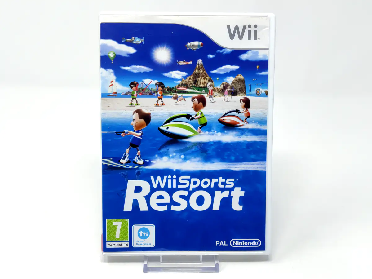 Portada de Wii Sports Resort (ESP) para Nintendo Wii, edición PAL España, de segunda mano