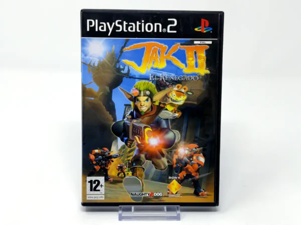 Portada de Jak II: El Renegado (ESP) (Rebajado) para PlayStation 2, edición PAL España, de segunda mano