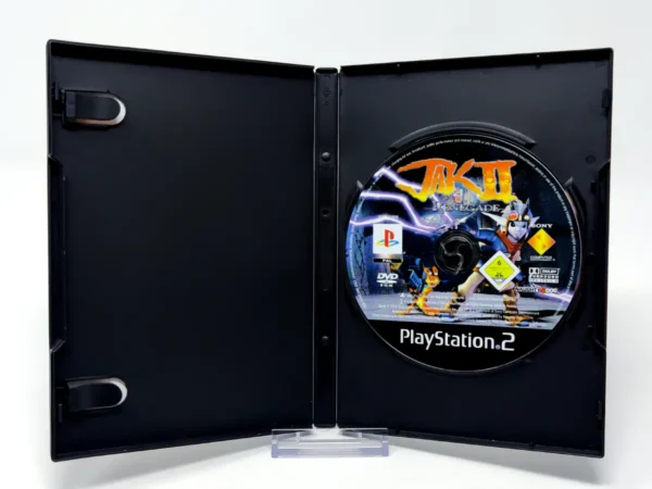 Interior del juego Jak II: El Renegado (ESP) (Rebajado) para PlayStation 2 con disco y manual