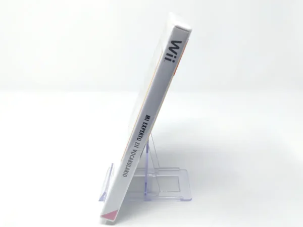 Interior del juego Mi Experto en Vocabulario (ESP) (Precintado) para Nintendo Wii con disco y manual