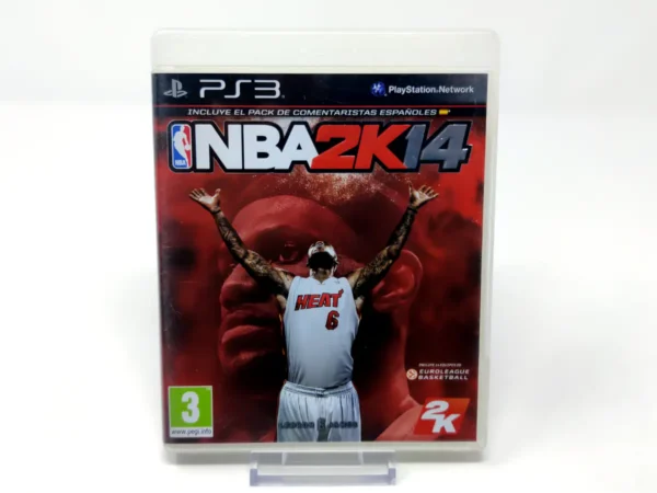 Portada de NBA 2K14 (ESP) (Rebajado) para PlayStation 3, edición PAL España, de segunda mano