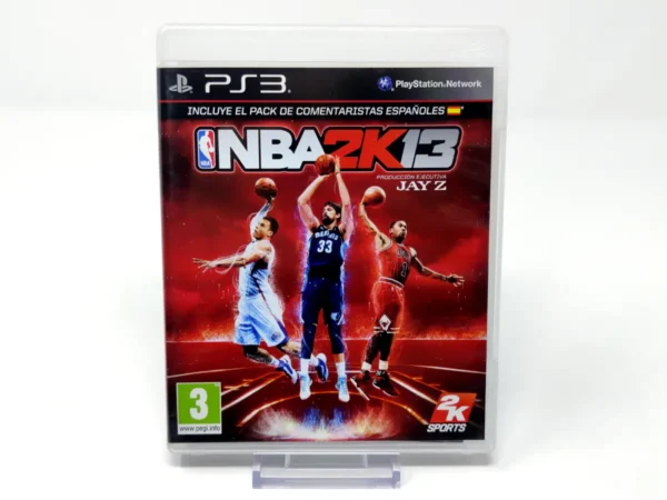 Portada de NBA 2K13 (ESP) para PlayStation 3, edición PAL España, de segunda mano