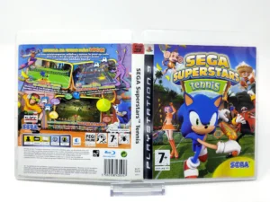 SEGA Superstars Tennis (ESP) (Carátula)