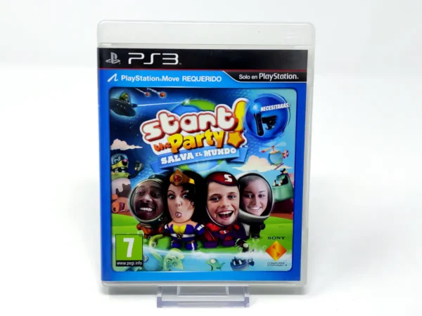 Portada de Start the Party! Salva al Mundo (ESP) para PlayStation 3, edición PAL España, de segunda mano
