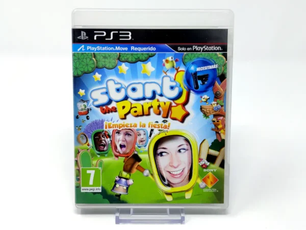 Portada de Start the Party!: ¡Empieza la Fiesta! (ESP) para PlayStation 3, edición PAL España, de segunda mano