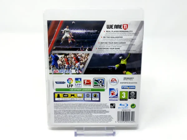 Parte trasera de FIFA 11 (UK) (Rebajado) para PlayStation 3, edición PAL UK