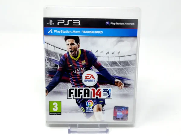 Portada de FIFA 14 (ESP) (Rebajado) para PlayStation 3, edición PAL España, de segunda mano