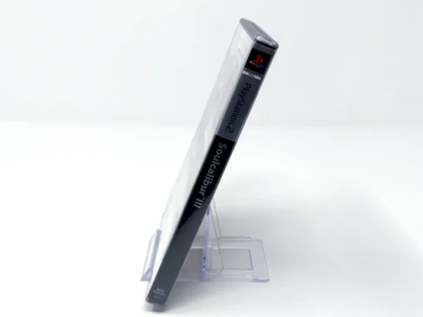 Lateral de la caja de SoulCalibur III (ESP) (Platinum) para PlayStation 2