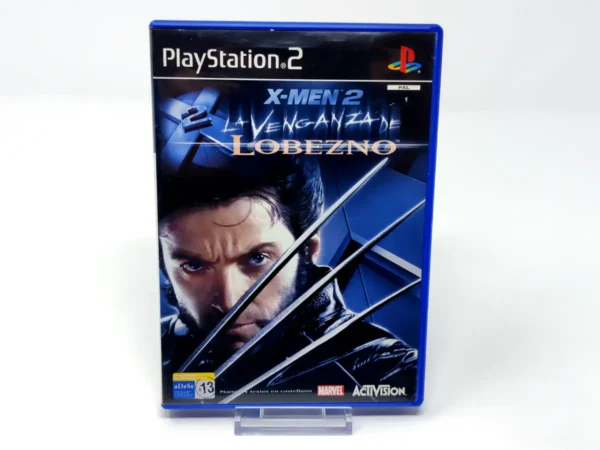 Portada de X-Men 2: La Venganza de Lobezno (ESP) (Rebajado) para PlayStation 2, edición PAL España, de segunda mano