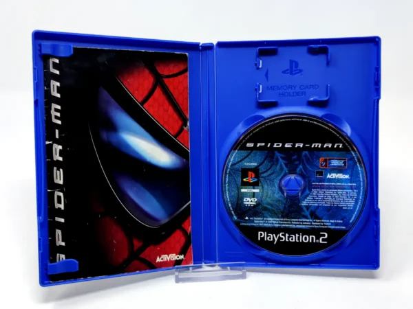 Interior del juego Spider-Man (ESP) (Rebajado) para PlayStation 2 con disco y manual