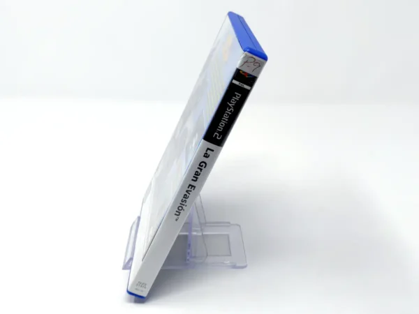 Lateral de la caja de La Gran Evasión (ESP) (Rebajado) para PlayStation 2