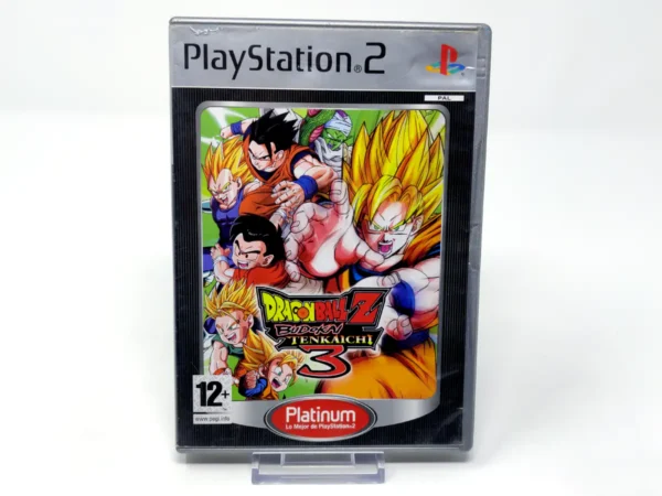 Portada de Dragon Ball Z: Budokai Tenkaichi 3 (ESP) (Platinum) (Rebajado) para PlayStation 2, edición PAL España, de segunda mano