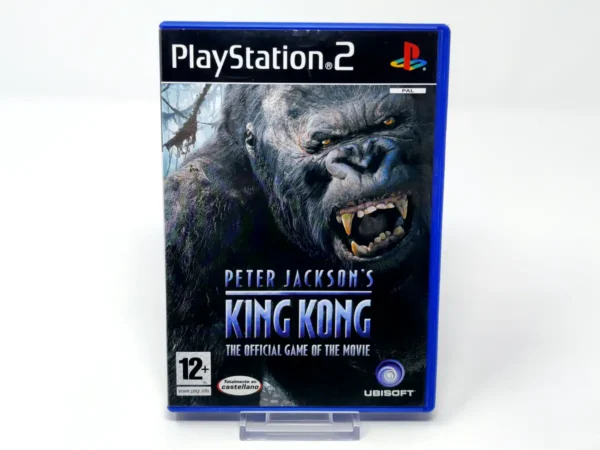 Portada de Peter Jackson's King Kong: The Official Game of the Movie (ESP) para PlayStation 2, edición PAL España, de segunda mano