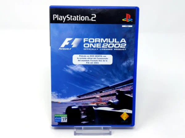 Portada de Formula One 2002 (ESP) para PlayStation 2, edición PAL España, de segunda mano