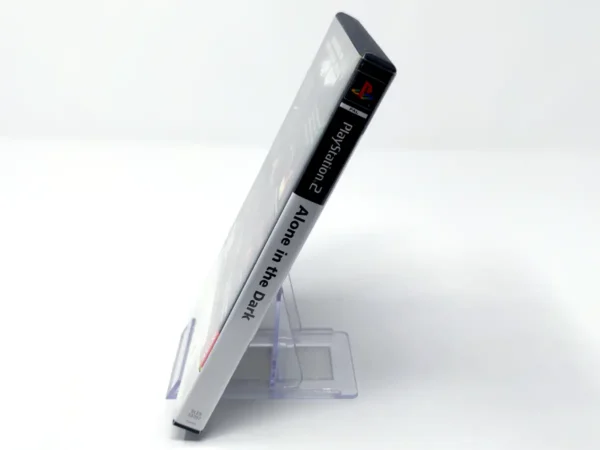 Lateral de la caja de Alone in the Dark (ESP) (Rebajado) para PlayStation 2