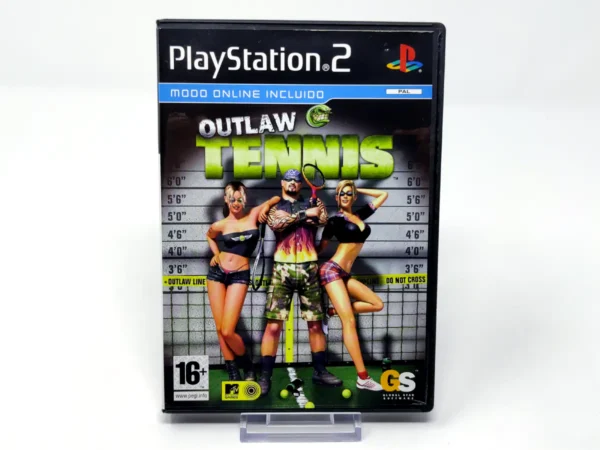 Portada de Outlaw Tennis (ESP) (Rebajado) para PlayStation 2, edición PAL España, de segunda mano