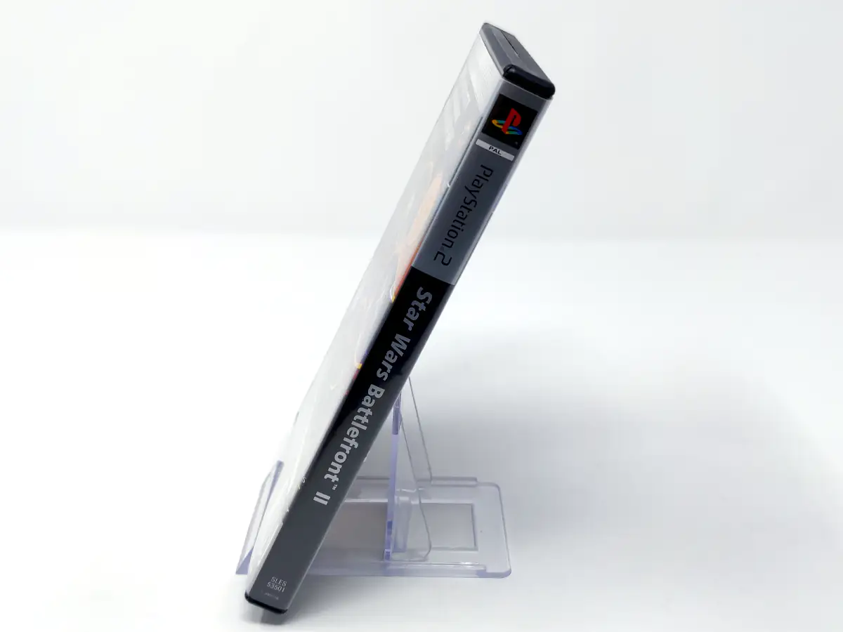 Lateral de la caja de Star Wars: Battlefront II (ESP) (Platinum) (Rebajado) para PlayStation 2