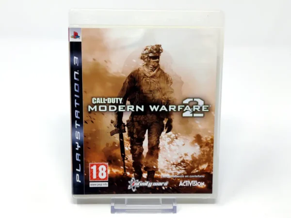 Portada de Call of Duty: Modern Warfare 2 (ESP) (Rebajado) para PlayStation 3, edición PAL España, de segunda mano