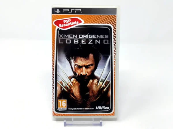 Portada de X-Men Orígenes: Lobezno (ESP) (Essentials) (Rebajado) para PSP, edición PAL España, de segunda mano