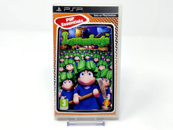 Portada de Lemmings (PSP) (Essentials) (Rebajado) para PSP, edición PAL España, de segunda mano