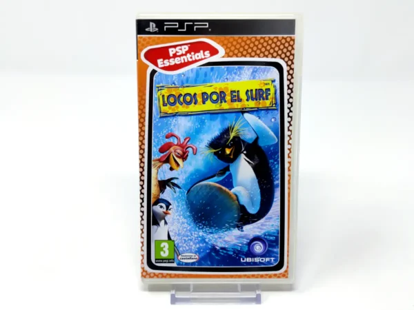 Portada de Locos por el Surf (ESP) (Essentials) (Rebajado) para PSP, edición PAL España, de segunda mano