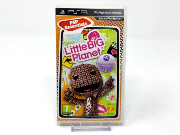 Portada de LittleBigPlanet (ESP) (Essentials) (Rebajado) para PSP, edición PAL España, de segunda mano