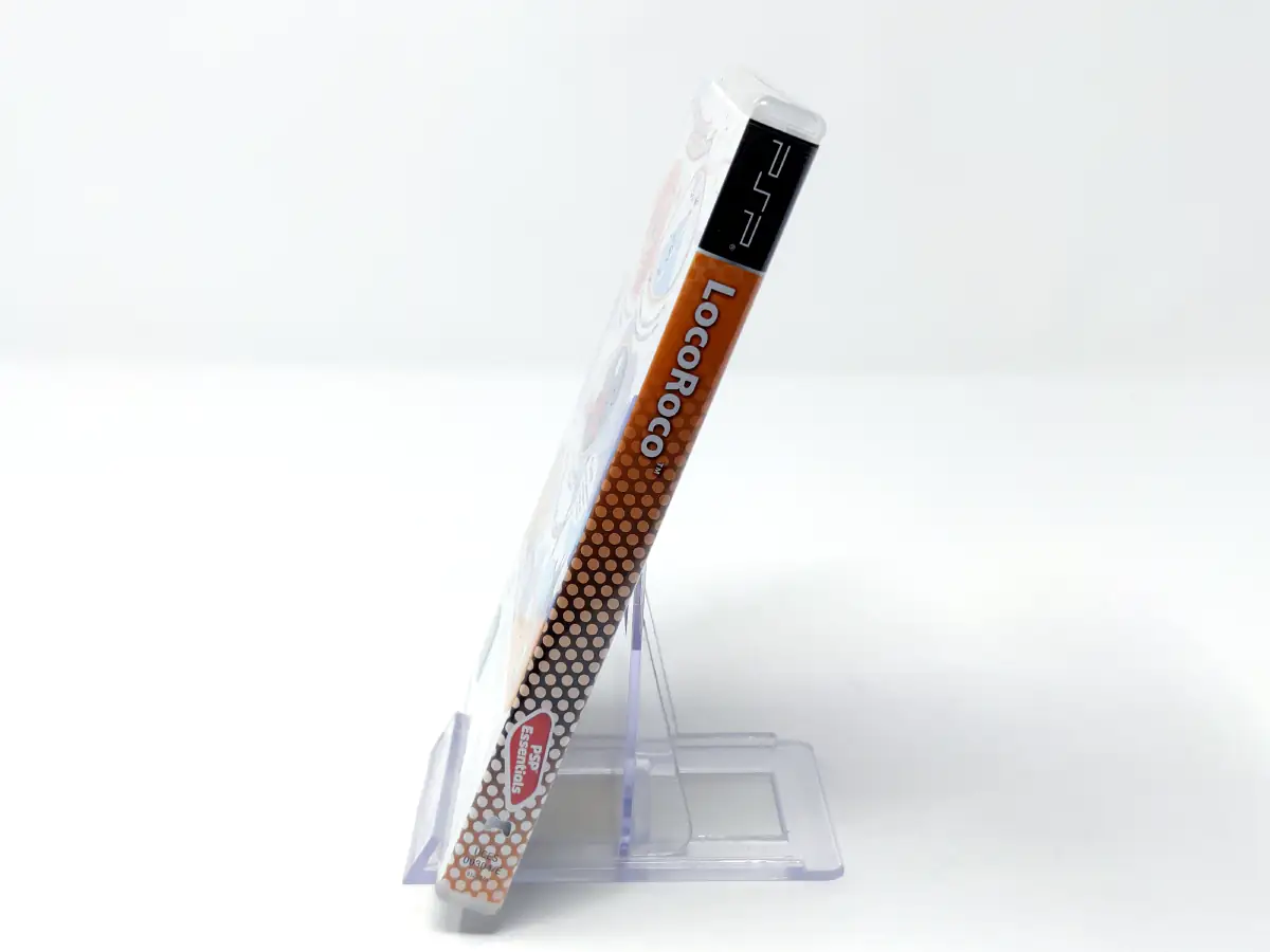 Lateral de la caja de LocoRoco (ESP) (Essentials) para PSP