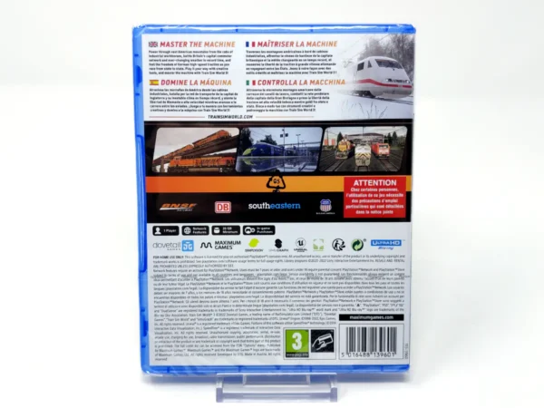 Parte trasera de Train Sim World 3 (ESP) (Precintado) para PlayStation 5, edición PAL España