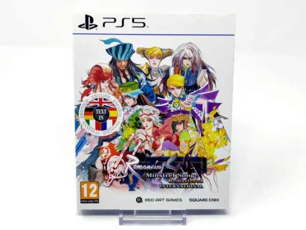 Portada de Romancing SaGa - Minstrel Song Remastered (ESP) (Precintado) para PlayStation 5, edición PAL España, nuevo