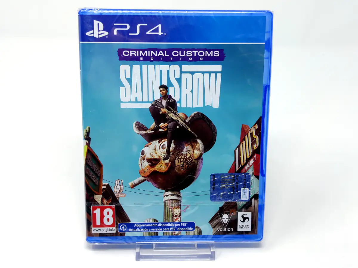 Portada de Saints Row (Criminal Customs Edition) (ESP) (Precintado) para PlayStation 4, edición PAL España, nuevo
