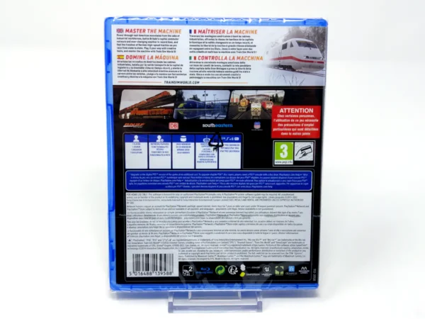 Parte trasera de Train Sim World 3 (ESP) (Precintado) para PlayStation 4, edición PAL España